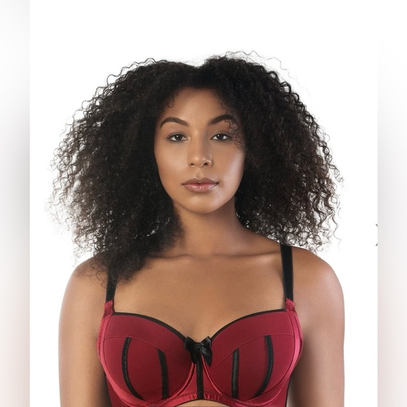 CHARLOTTE UNDERWIRE PADDED BRA - RIO RED - Picture 2 of 11